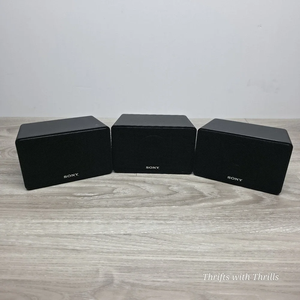 Sony bookshelf full